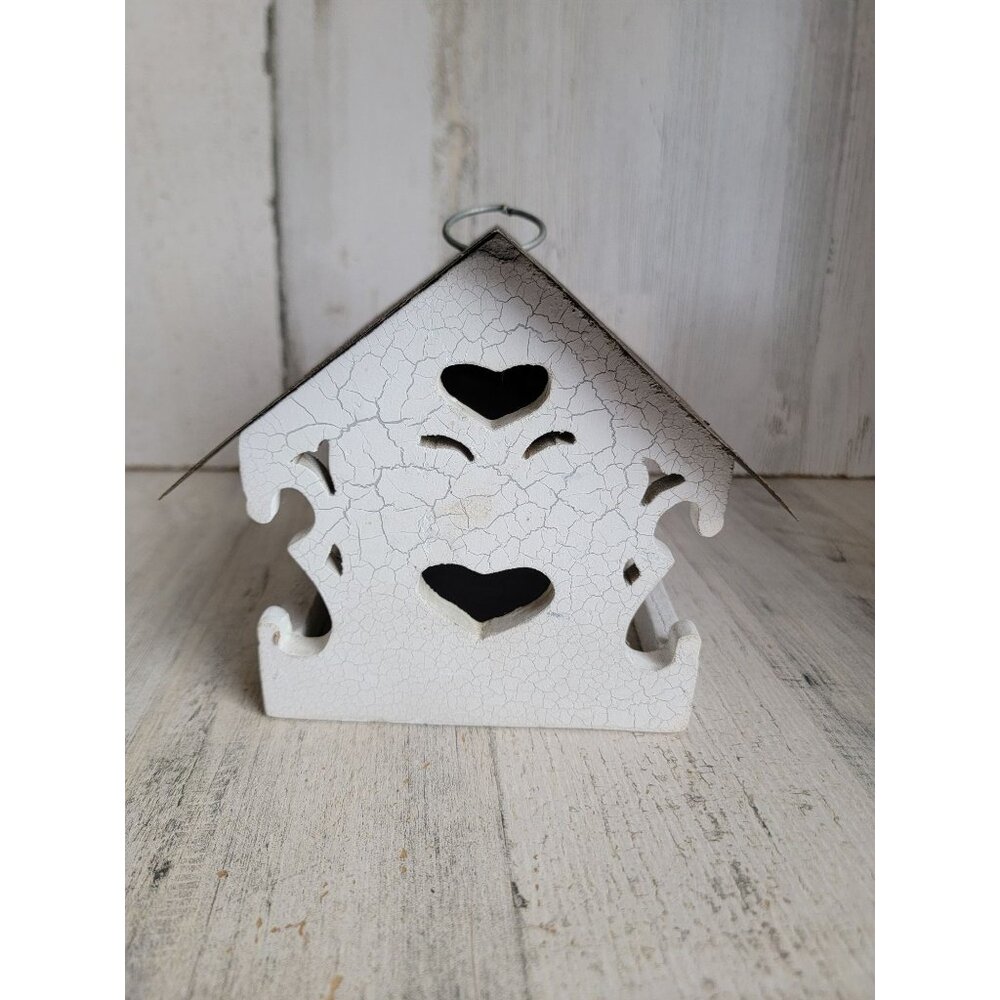 Vintage Birdhouse rustic‎ hanging home decor home crackle